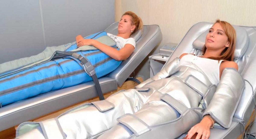 Presoterapia para dos